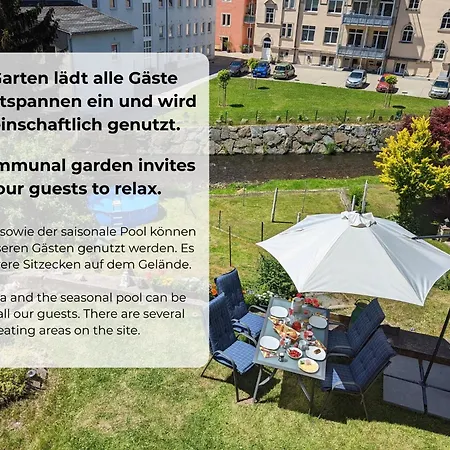 F1b - Urlaubsmagie - Helle Mit Sauna Und Pool Appartement *