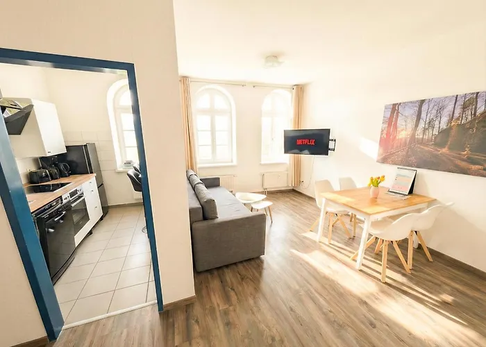 F1b - Urlaubsmagie - Helle Mit Sauna Und Pool Appartement